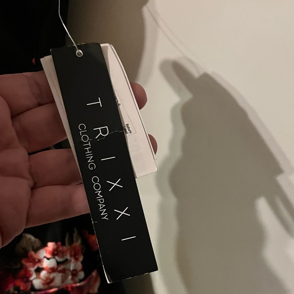 Trixxi Clothing Company Core Social Floral Cocktail Evening Party Dress Size 3 - Picture 3 of 11